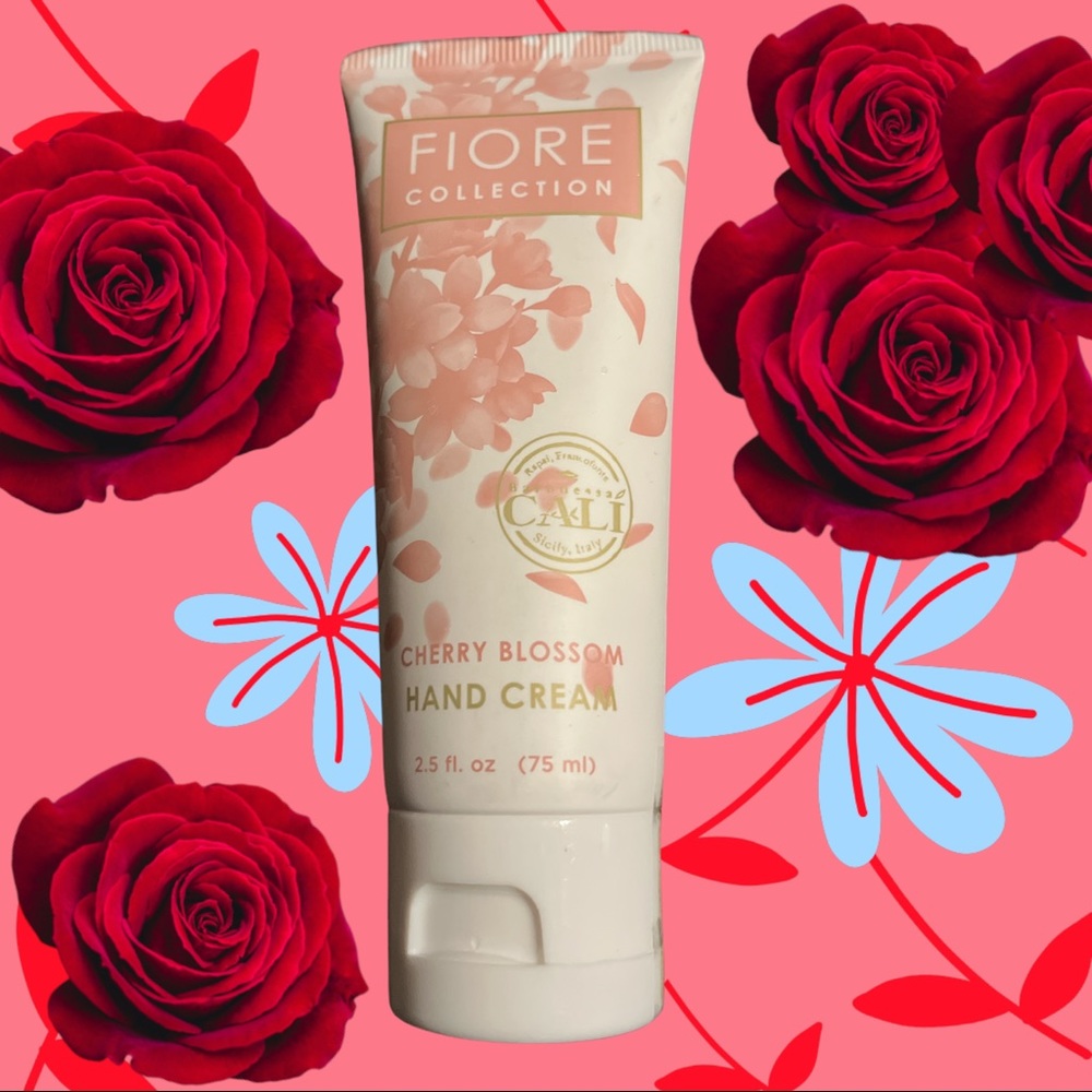 ❤️ Fiore Collection- Cherry Blossom Hand Cream - 2.5 fl oz / 75ml❤️New